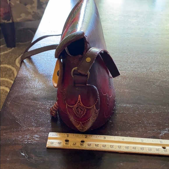 Leather owl purse - Picture 3 of 8